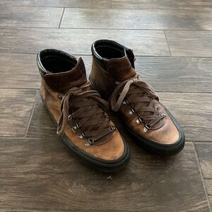 Frye‎ Men's Leather Hiking Mountaineering Tactical Boots Lug Sole Lace 11.5